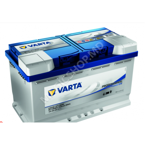 Acumulator АКБ VARTA 80 Ah EFB Prof DP